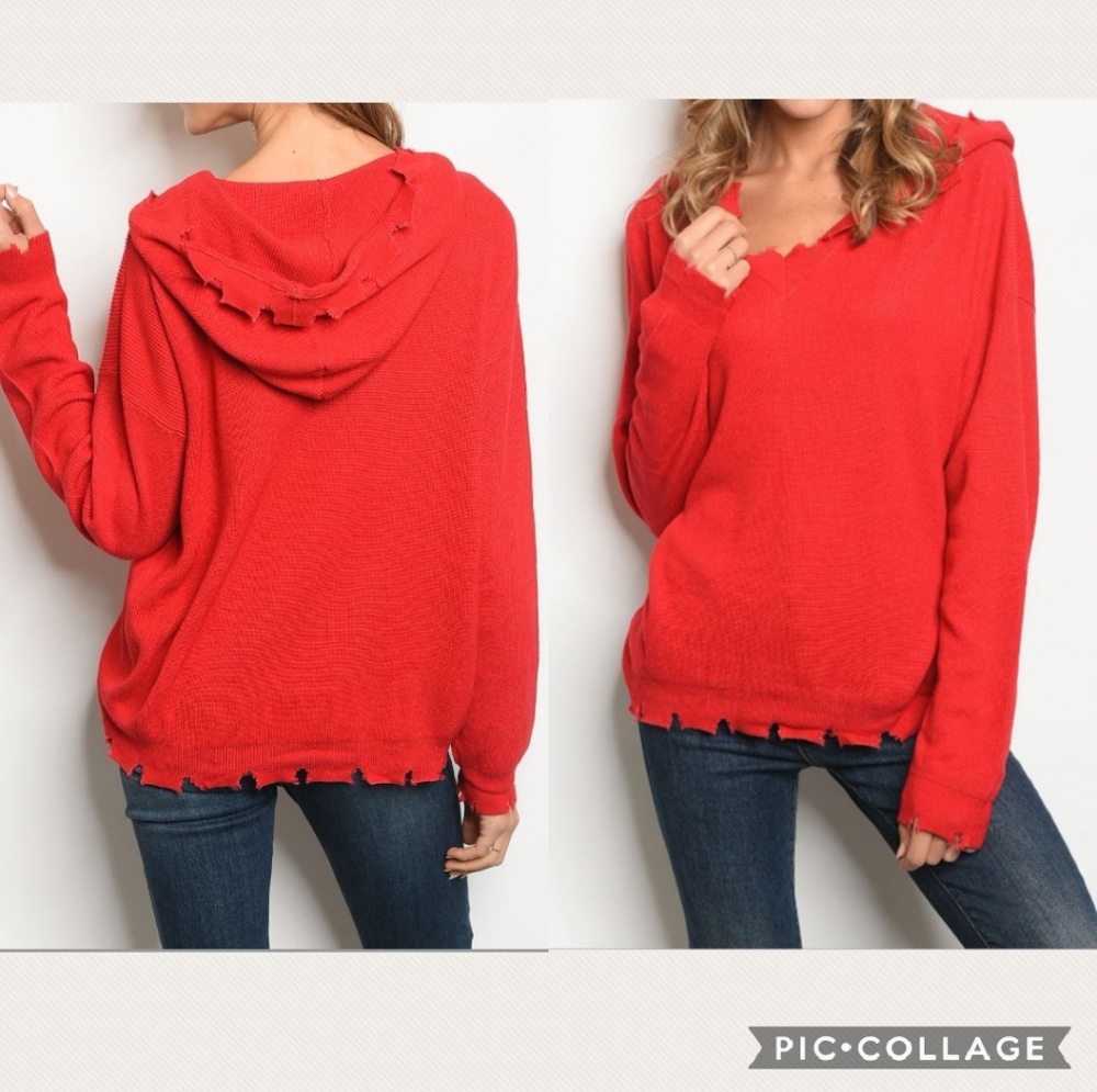 Distressed Sweater